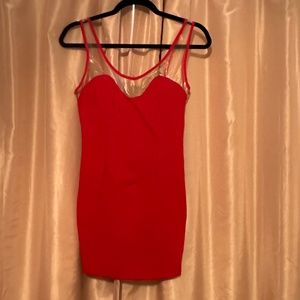 Super down Superdown Red Mini dress Size XS